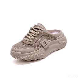Casual half drag women's shoes summer outdoor sports shoes new breathable mesh simple comfortable versatile cool slippers