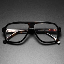 Handmade Acetate Glasses Frame for Men High Quality Oversize Square Eyeglasses Frame Women Retro Luxury Brand Designer Eyewear