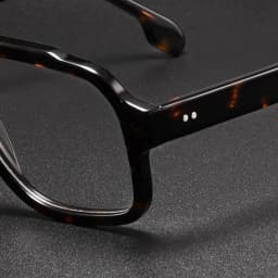Handmade Acetate Glasses Frame for Men High Quality Oversize Square Eyeglasses Frame Women Retro Luxury Brand Designer Eyewear