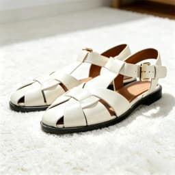 Luxury Metal Buckle Design Brand Flat Sandals Women Fashion Hollow Ankle Strap Gladiator Sandals Sexy Cozy Vacation Beach Shoes
