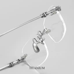 Designer Pure Titanium Fashion Square Frames Frameless Optical Blue Light Prescription Glasses Myopia Hyperopia For Men Women