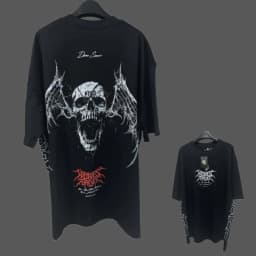 JAPAN BUSHIDO Anime Printed Men T-shirt City Fitness Training Sportswear Loose Casual Crewneck Men's T Shirts Couples Cotton Tee