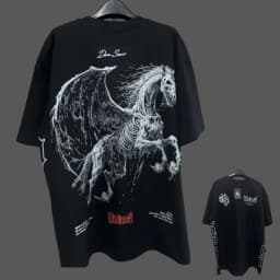 JAPAN BUSHIDO Anime Printed Men T-shirt City Fitness Training Sportswear Loose Casual Crewneck Men's T Shirts Couples Cotton Tee