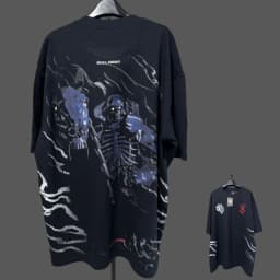 JAPAN BUSHIDO Anime Printed Men T-shirt City Fitness Training Sportswear Loose Casual Crewneck Men's T Shirts Couples Cotton Tee