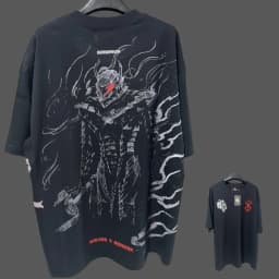 JAPAN BUSHIDO Anime Printed Men T-shirt City Fitness Training Sportswear Loose Casual Crewneck Men's T Shirts Couples Cotton Tee