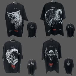 JAPAN BUSHIDO Anime Printed Men T-shirt City Fitness Training Sportswear Loose Casual Crewneck Men's T Shirts Couples Cotton Tee