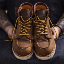 Maden Vintage 875 Ankle Boots Genuine Crazy Horse Leather Round Toe Durable High-Top Lace-Up Boots for Winter Fall Work Shoes