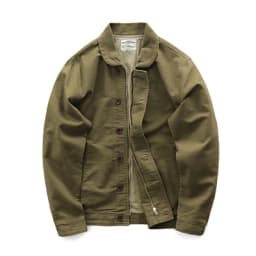 0602# Spring and Autumn New American Retro Thickened Casual Deck Jacket Men's Fashion 100% Cotton Washed Old Loose Cargo Coat