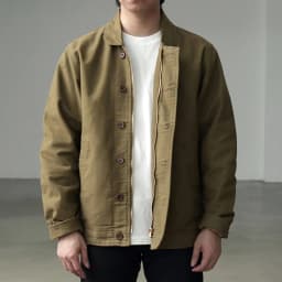 0602# Spring and Autumn New American Retro Thickened Casual Deck Jacket Men's Fashion 100% Cotton Washed Old Loose Cargo Coat