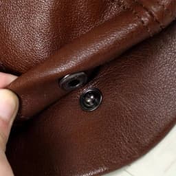 New 2024 Genuine Leather Hat Cap Cowhide Beret Warm Cotton Men Padding Brand Brown/Black Duck Hat