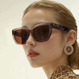 ZENOTTIC 2026 Butterfly Polarized Sunglasses Women's Thick Frame Shade UV400 Protective Acetate Sun Glasses Fashion Shopping