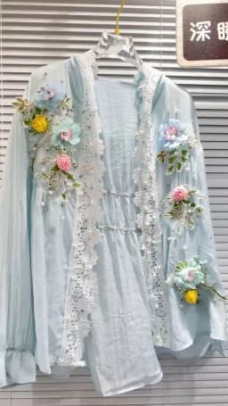 New In Breathable Hooded Sunscreen Shirts Blouses for Women's Long Sleeve Cardigan Tops Lace Embroidery 3D Flowers Clothes