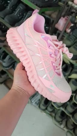 Pink Women's Work Safety Shoes Anti-Smash Anti Puncture Work Sneakers Steel Toe Shoes Lightweight Comfort Protection Shoes New