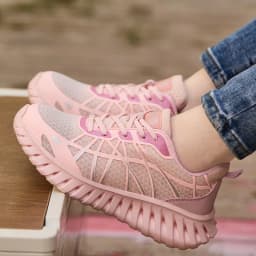 Pink Women's Work Safety Shoes Anti-Smash Anti Puncture Work Sneakers Steel Toe Shoes Lightweight Comfort Protection Shoes New