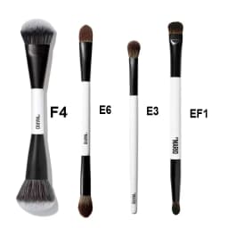 F1 F2 F3 F4 E6 EF1 Highlight Blush Makeup  Brush Ambient Soft Glow Blush Brush Soft Fiber Hair Fashion Face Cosmetic Brush
