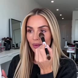 F1 F2 F3 F4 E6 EF1 Highlight Blush Makeup  Brush Ambient Soft Glow Blush Brush Soft Fiber Hair Fashion Face Cosmetic Brush