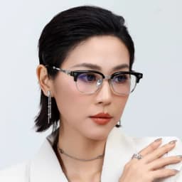 New Exquisite Acetate Luxury Women Square Glasses Frame Classic Fashion Men Optics Business Prescription Computer Myopia Glasses