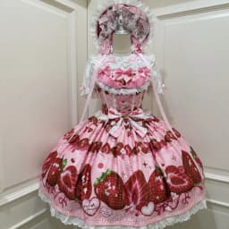 Original design Lolita dress cute jsk suspender dress women's summer long dresses for women