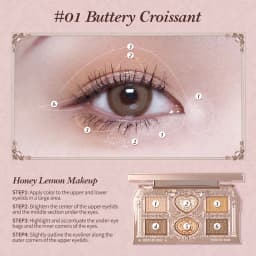 Flower Knows The Sweetie Bear Collection 6-Color Makeup Palette