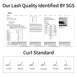 NAGARAKU EU Local Delivery 5 cases/lot Classic Lashes Individual Eyelash Natural High Quality Makeup Synthetic Mink Eyelashes