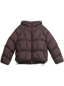 CHIC VEN Fashion Women Down Coats Solid Short Loose Casual Hooded Female Down Jacket 90 White Duck Down Autumn Winter 2025