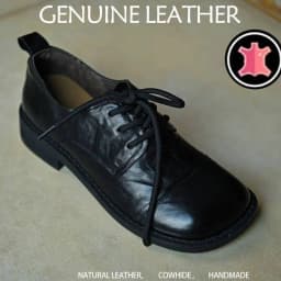 Women's cow leather carving British style lace-up flats oxfords high quality soft comfortable Genuine Leather shoes woman