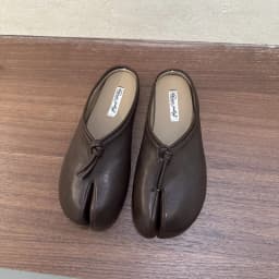 Outdoor Footwear Flats Split-Toe Slip Slippers Shoes Women Mules Fashion Strange Toe Female Slides Slippers Ladies Tabi Niajia