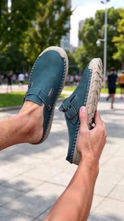 High Quality Semi Slip Shoes 2026 Arrival Men's Leather Shoes Comfortable and Casual Loafers Breathable Outdoor Walking Shoes