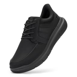 FitVille Wide Slip On Shoes For Men'S Lightweight Casual Dress Oxfords Shoes Business Walking Sneakers With Arch Support