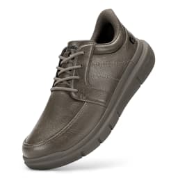 FitVille Wide Slip On Shoes For Men'S Lightweight Casual Dress Oxfords Shoes Business Walking Sneakers With Arch Support