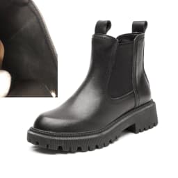 AIYUQI Women's Chelsea Boots Genuine Leather New Autumn Winter Fashion Women's Ankle Boots Retro Winter Boots Ladies WHSLE MTO