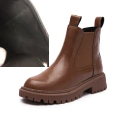 AIYUQI Women's Chelsea Boots Genuine Leather New Autumn Winter Fashion Women's Ankle Boots Retro Winter Boots Ladies WHSLE MTO