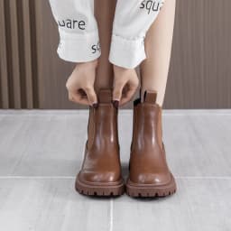 AIYUQI Women's Chelsea Boots Genuine Leather New Autumn Winter Fashion Women's Ankle Boots Retro Winter Boots Ladies WHSLE MTO