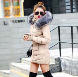 2026 New Arrival Fashion Slim Women Winter Jacket Cotton Padded Warm Thicken Ladies Coat Long Coats Parka Womens Jackets
