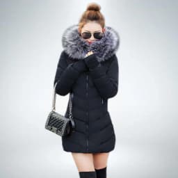 2026 New Arrival Fashion Slim Women Winter Jacket Cotton Padded Warm Thicken Ladies Coat Long Coats Parka Womens Jackets