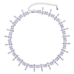 2025 New Iced Out Bling 5A CZ Tennis Choker Necklace For Women Fashion Sparking Oval Shape Cubic Zirconia Multi Layers Jewelry