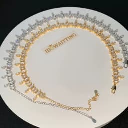 2025 New Iced Out Bling 5A CZ Tennis Choker Necklace For Women Fashion Sparking Oval Shape Cubic Zirconia Multi Layers Jewelry