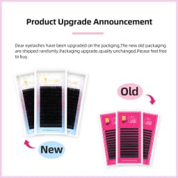 RUJADE 5 Cases/Lot False Eyelash Extensions Black Russian Volume Silk Eyelashes Regular Classic Individual Lashes Extensions