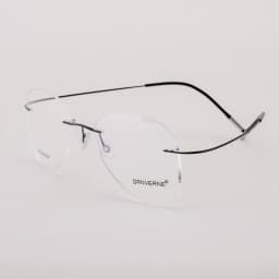 BCLEAR Titanium Alloy Glasses Frame Men 2022 New Women Rimless Prescription Pilot Eyeglasses Myopia Optical European Eyewear