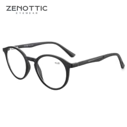 ZENOTTIC Fashion Round Anti Blue Light Blocking Reading Glasses Men Sport Readers Eyewear Women Anti Glare Computer Eyeglasses