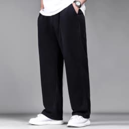 1XL-7XL Plus Size Men's Pants 110-180KG Cotton Thin Jogger Pants Men Casual Loose Elastic Waist Trousers Autumn Male Clothing