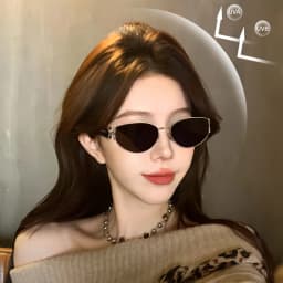 CAPONI Luxury Women Polarized Sunglasses Vintage Acetate Outdoor Original Design Eyewear UV400 Protection Brown Shade CP34020