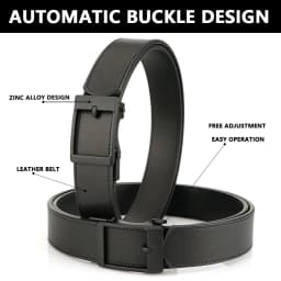 TUSHI Genuine Leather Tactical Belt Luxury Automatic Buckle Belt for Men Belt Designer Belts Men High Quality IPSC Girdle Male