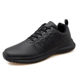 Couple causal Chef Shoes four Season new Lightweight Soft Sole Comfort Oil proof Men and Women's Chef Business Work Leather Shoe