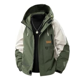 8XL Plus Size Windbreaker Jacket Men Spring Autumn Outerwear Fashion Casual Patchwork Jackets Coats Male Big Size 8XL