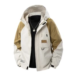 8XL Plus Size Windbreaker Jacket Men Spring Autumn Outerwear Fashion Casual Patchwork Jackets Coats Male Big Size 8XL