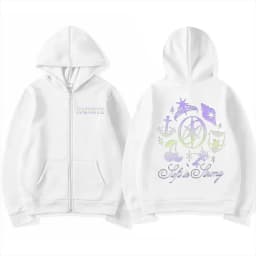Katseye Graphics tracksuit vintage Hoodie Men Women 2025 tops Fleece fashion clothes Hip Hop Coat Zip Up Jacket Loose streetwear