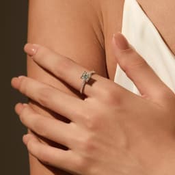 MODIAN 1CT D Color Square Moissanite Rings 925 Sterling Silver Trendy Finger Rings For Women Wedding Statement Fine Jewelry