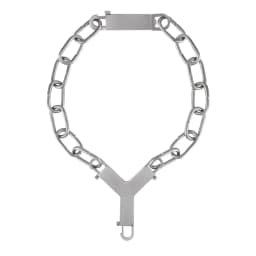 High Quality Titanium Steel Punk Y-Shaped Thick Chain Necklace Trendy for Men Women Hip Hop Party Jewelry Gift
