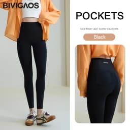 BIVIGAOS 2026 Spring Summer Back Pocket Sharkskin Leggings Women White Tight Casual Sport Fitness Leggings Skinny Pencil Pants